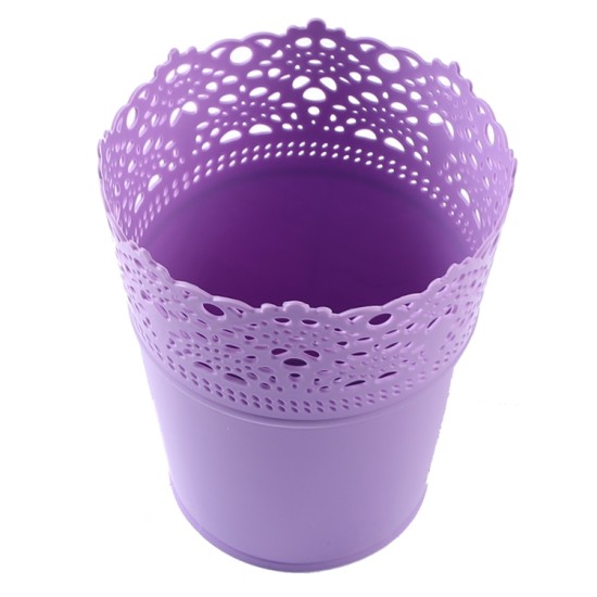 Dekoration Vase Aus Plastik Lila 1 Stück - MT22 - Mytortenland